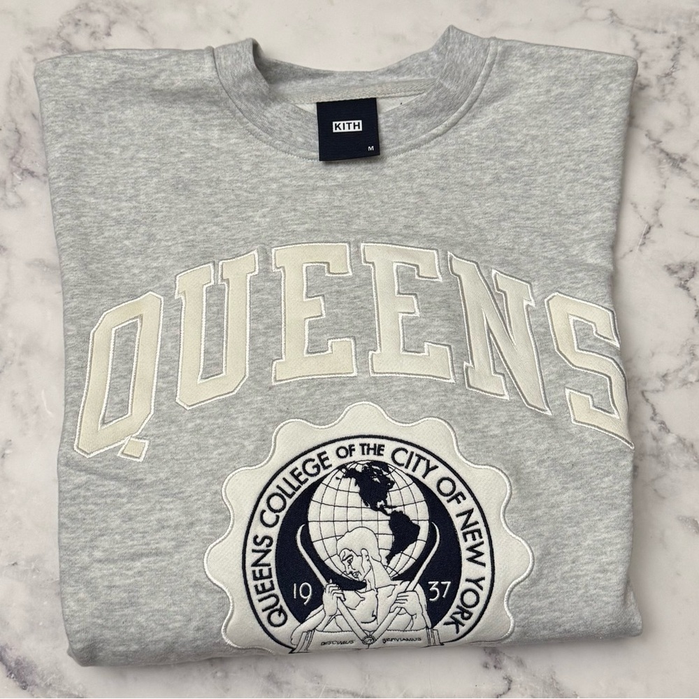 Kith Russell Athletic CUNY Queens College Crewneck